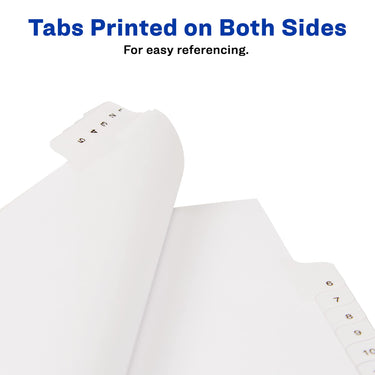 Avery 1-25 Legal Exhibit Dividers for 3 Ring Binders, 25-Tab Sets, Allstate Style, 1 Binder Divider Set (01701)